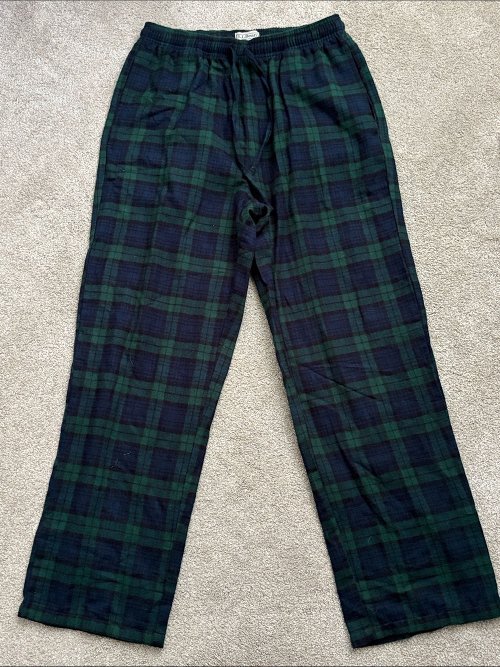 LL Bean | Men's Scotch Plaid Flannel Sleep Pants NWT Size S